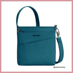 Anti-Theft Nylon Crossbody Bag with RFID Blocking